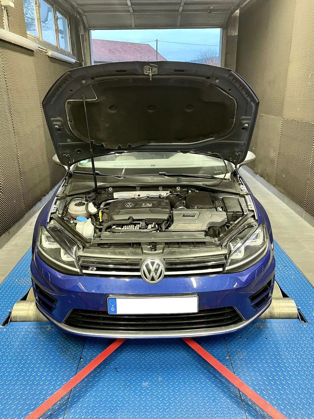 Golf 7R auf Prüfstand